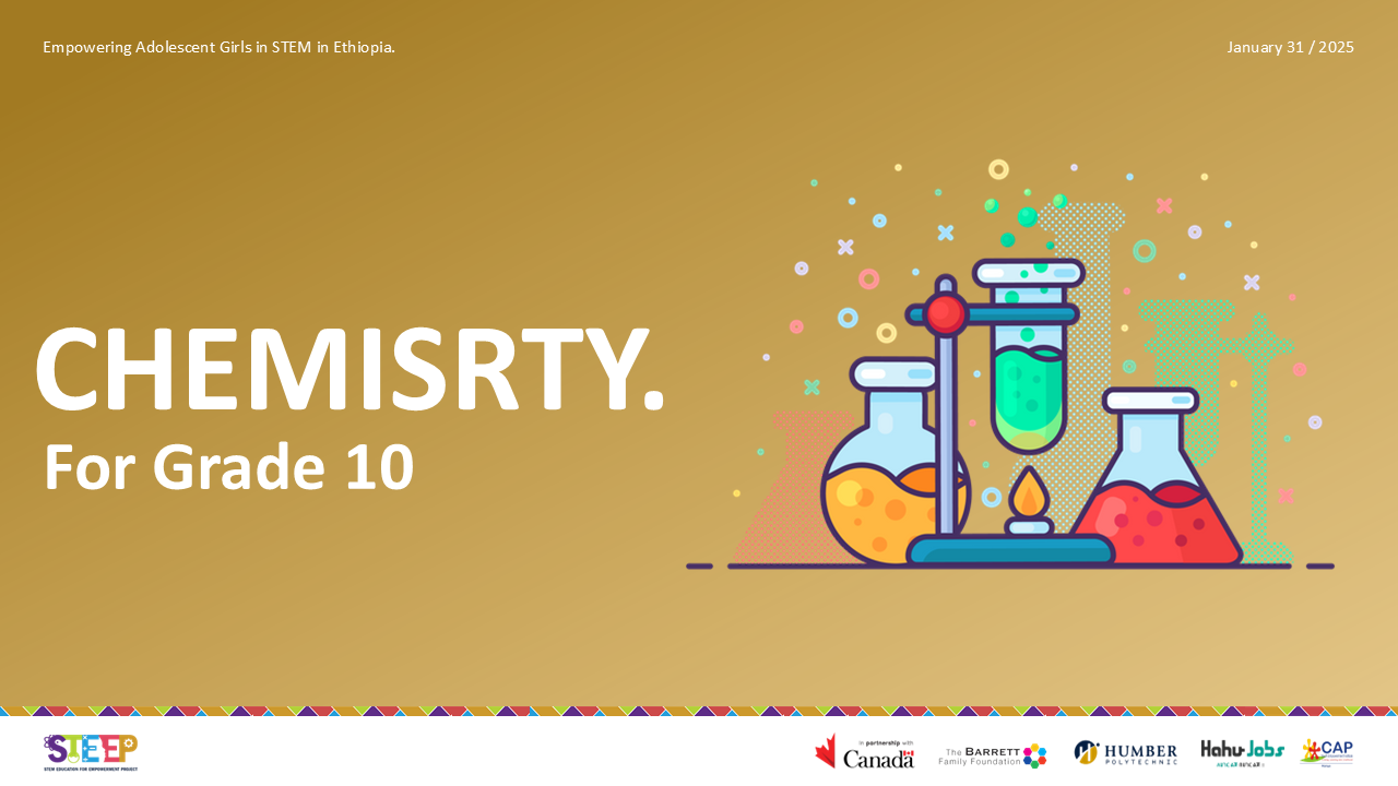 Grade 10 Chemistry