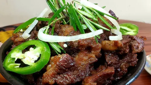 ጭቅና ጥብስ (Chekena Tibs) image