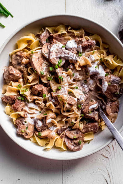 Beef Stroganoff image
