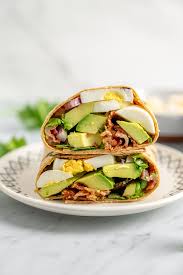 Egg & Avocado Wrap image