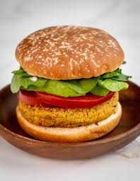 Fasting Vegetable burger image