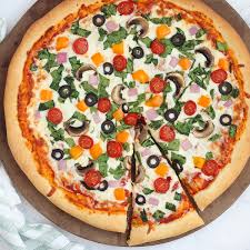 Vegetable pizza image