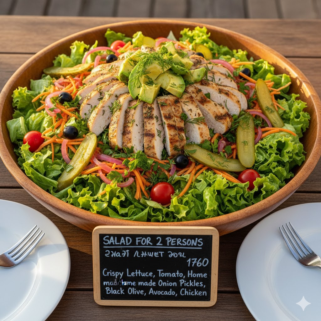 SALAD FOR 2 PERSONS / ሰላጣ ለሁለት ሰው image