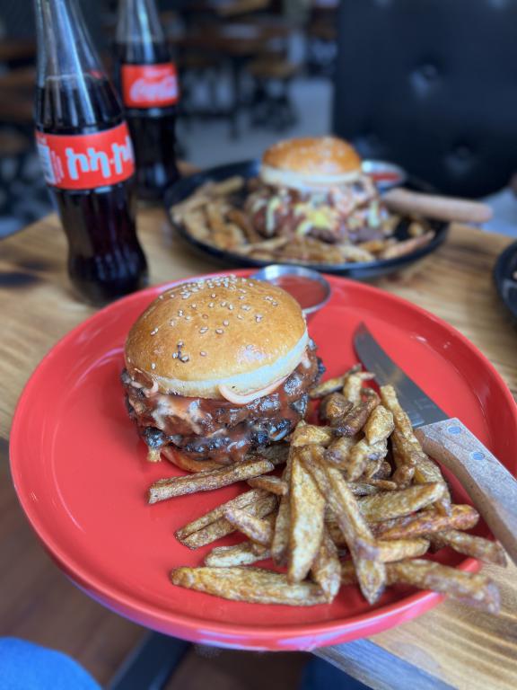 Texas style burger (Takeaway: 25 ETB) image