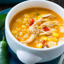 Chilli Chicken Corn Chowder image