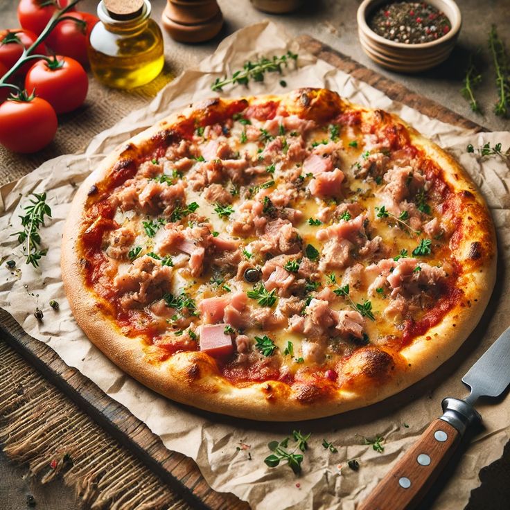 Tuna Pizza image