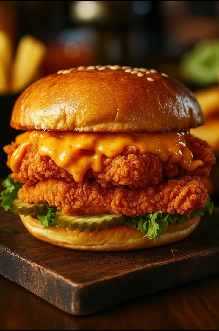 Coleslaw Chicken Burger image
