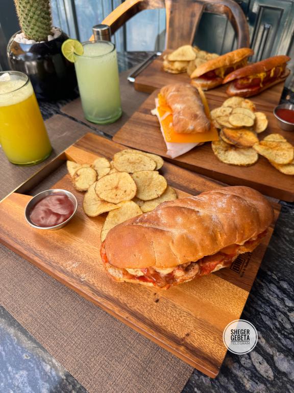 Rocket Beef Steak Sandwich