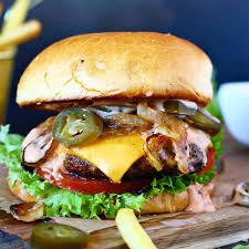 Jalapeño Burger image