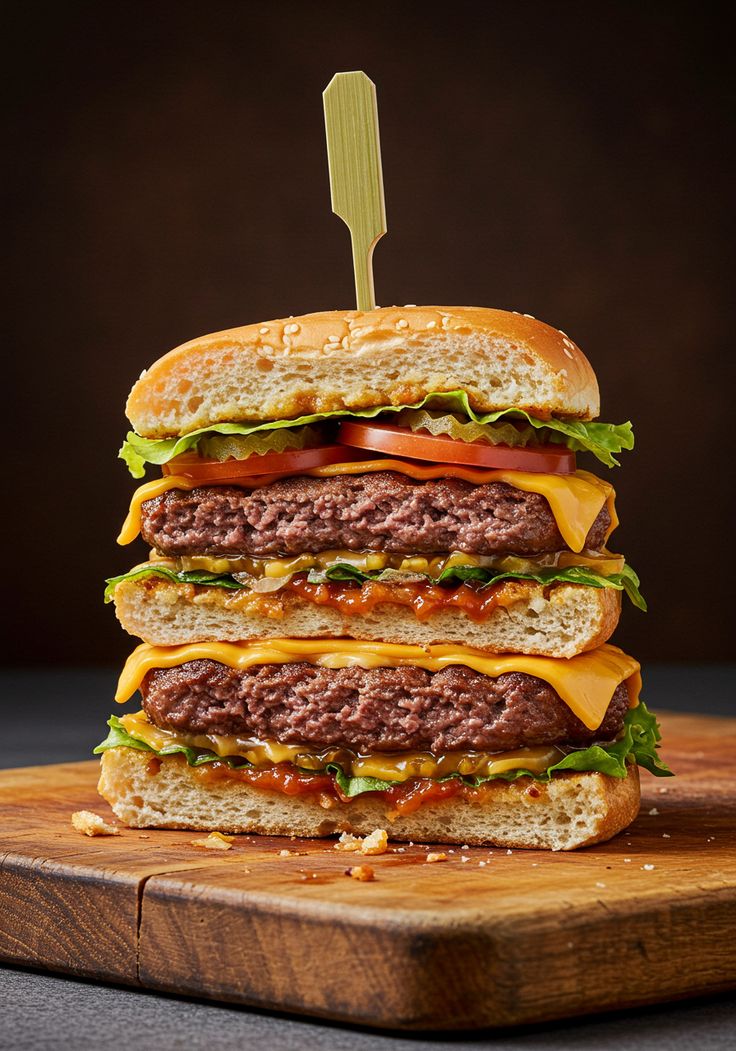 Double Cheese Burger image