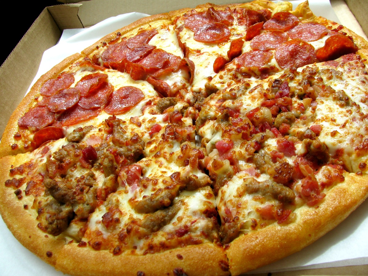 Half Beef Pizza image
