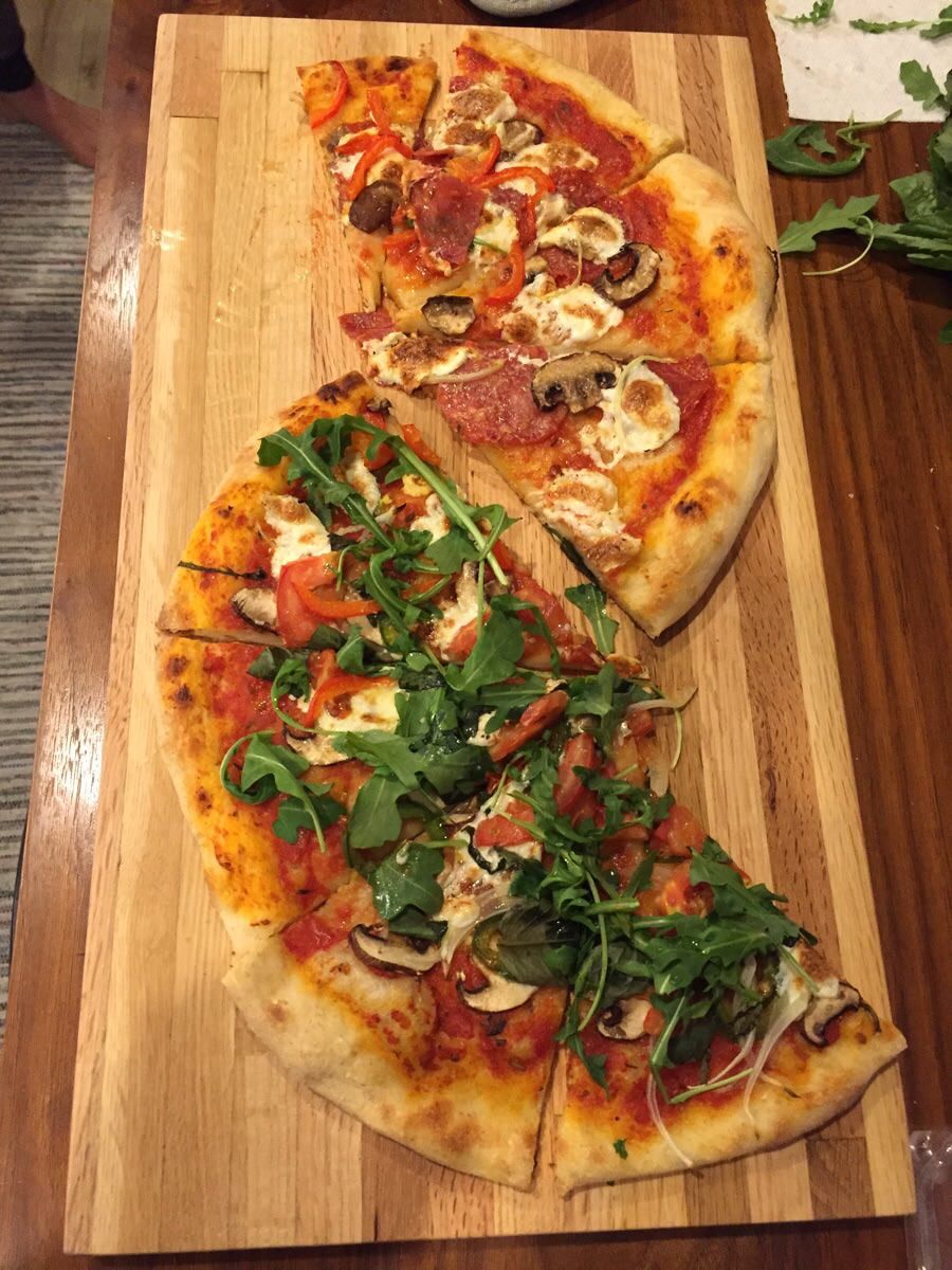 Half Vegetable Pizza  image