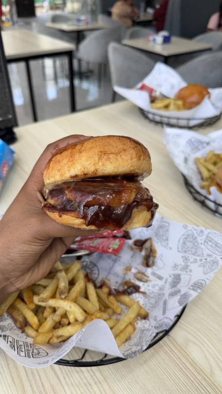 The Queen Smashed Patty Burger image