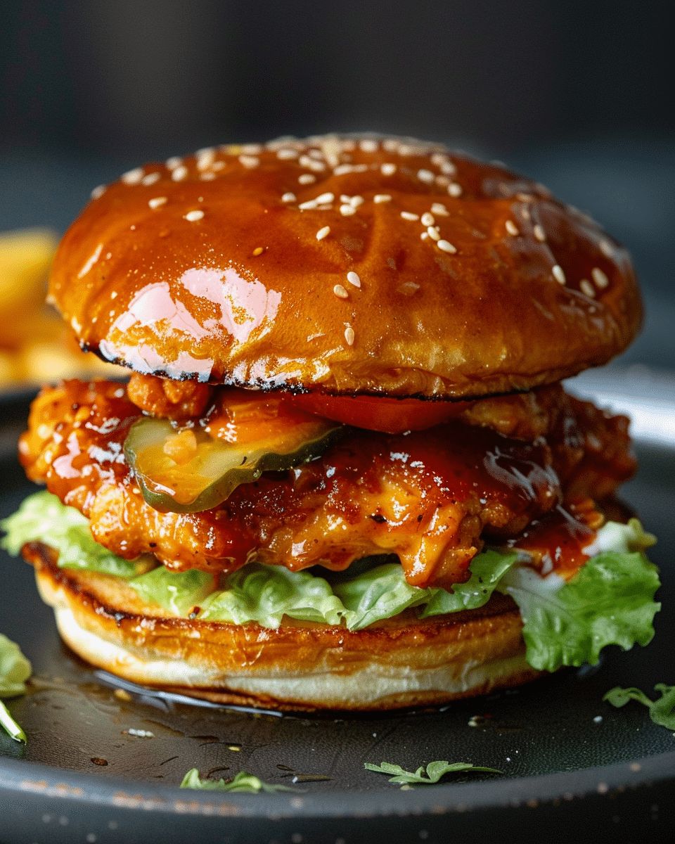 BBQ Chicken Burger image