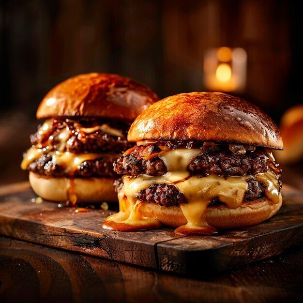 Hub Sauce Cheeseburger  image