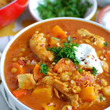 Chicken & Chickpea Soup image