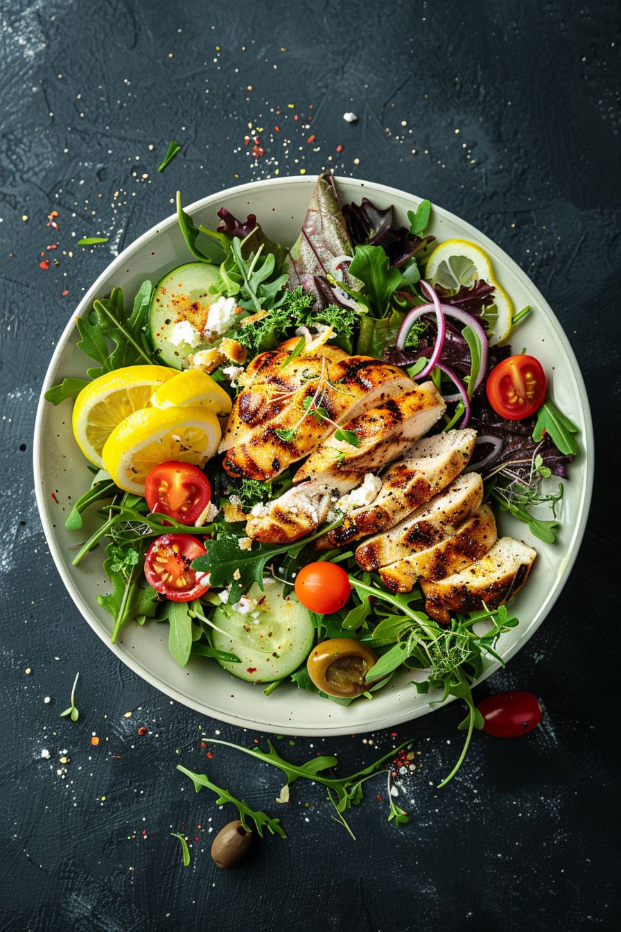 CHICKEN SALAD (የዶሮ ሰላጣ) image