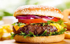 ሥጋ እና ቺዝ በርገር / Beef & Cheese Burger image