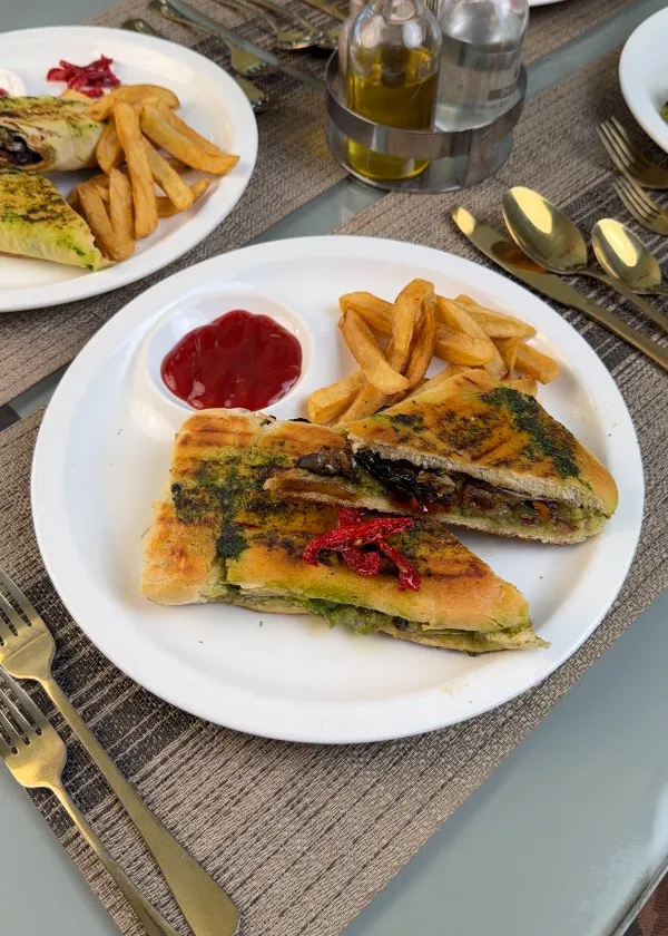 Veggie and Avocado sandwich image