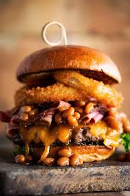 BBQ Burger (With Local Cheddar Cheese) image