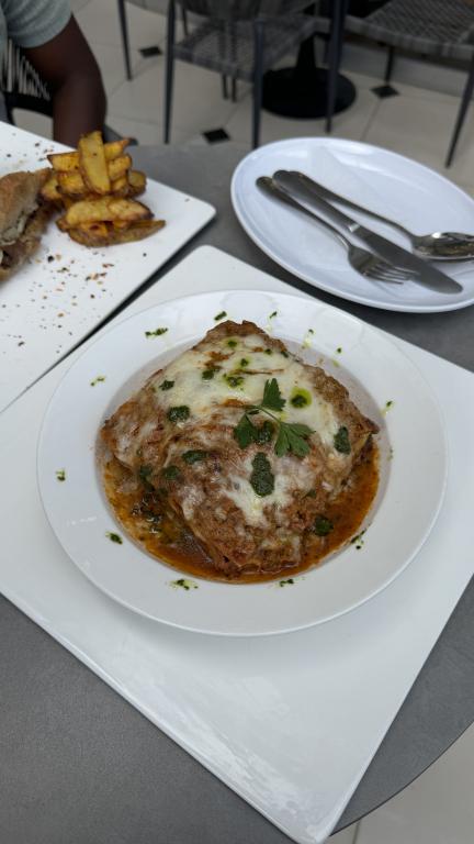Homemade lasagna image