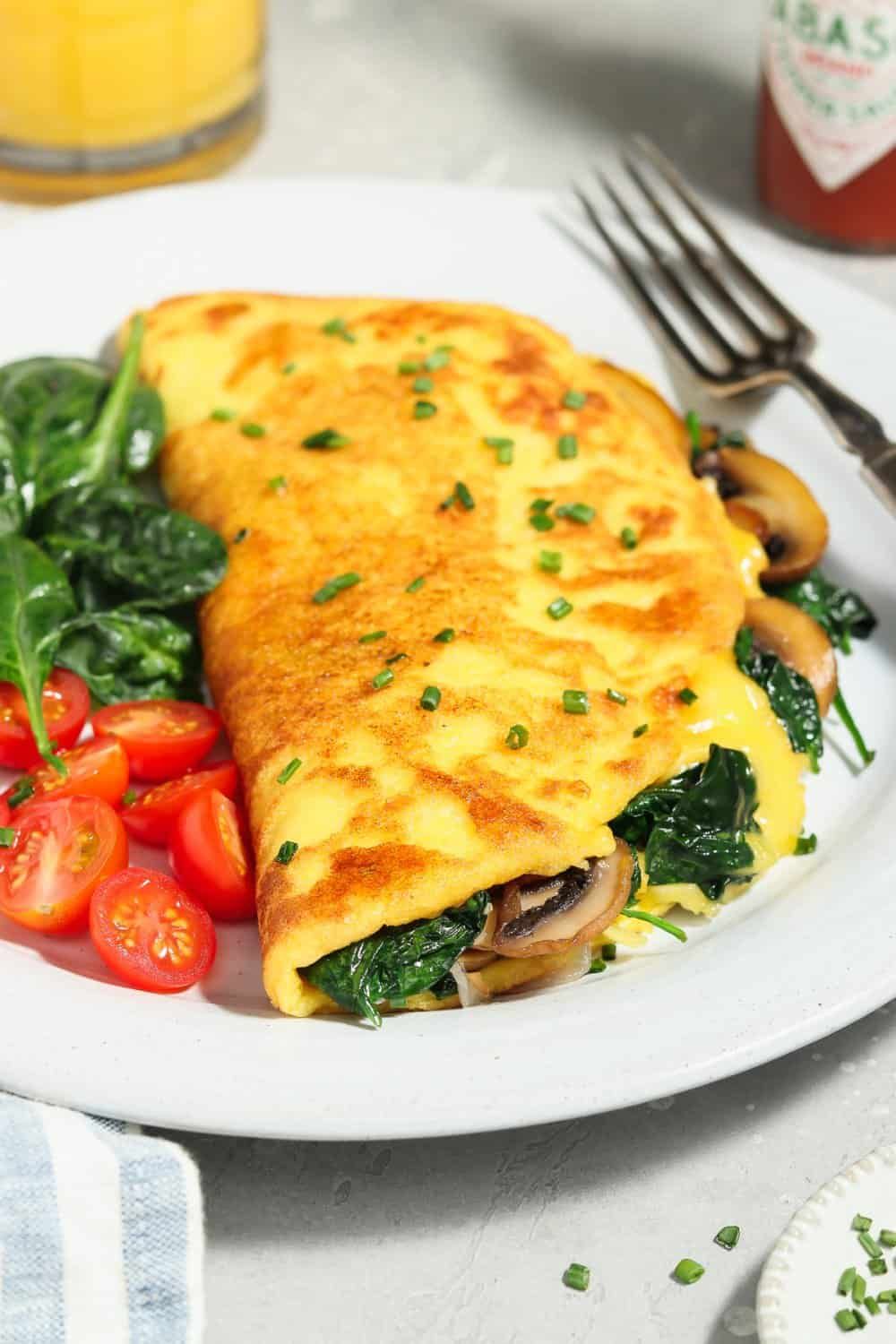 ቺዝ ኦምሌት (Cheese Omelet) image